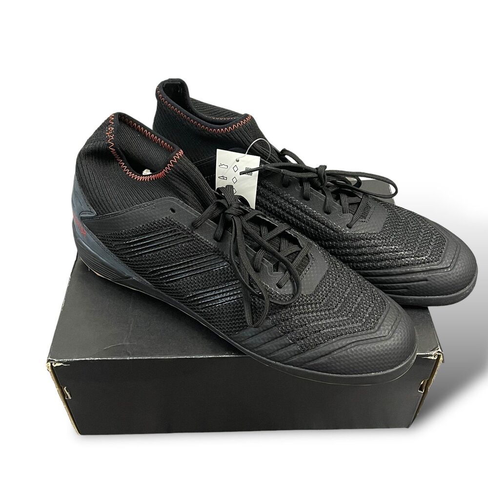 Adidas Predator 19.3 Mens Black Soccer Cleats Core Size 12.5